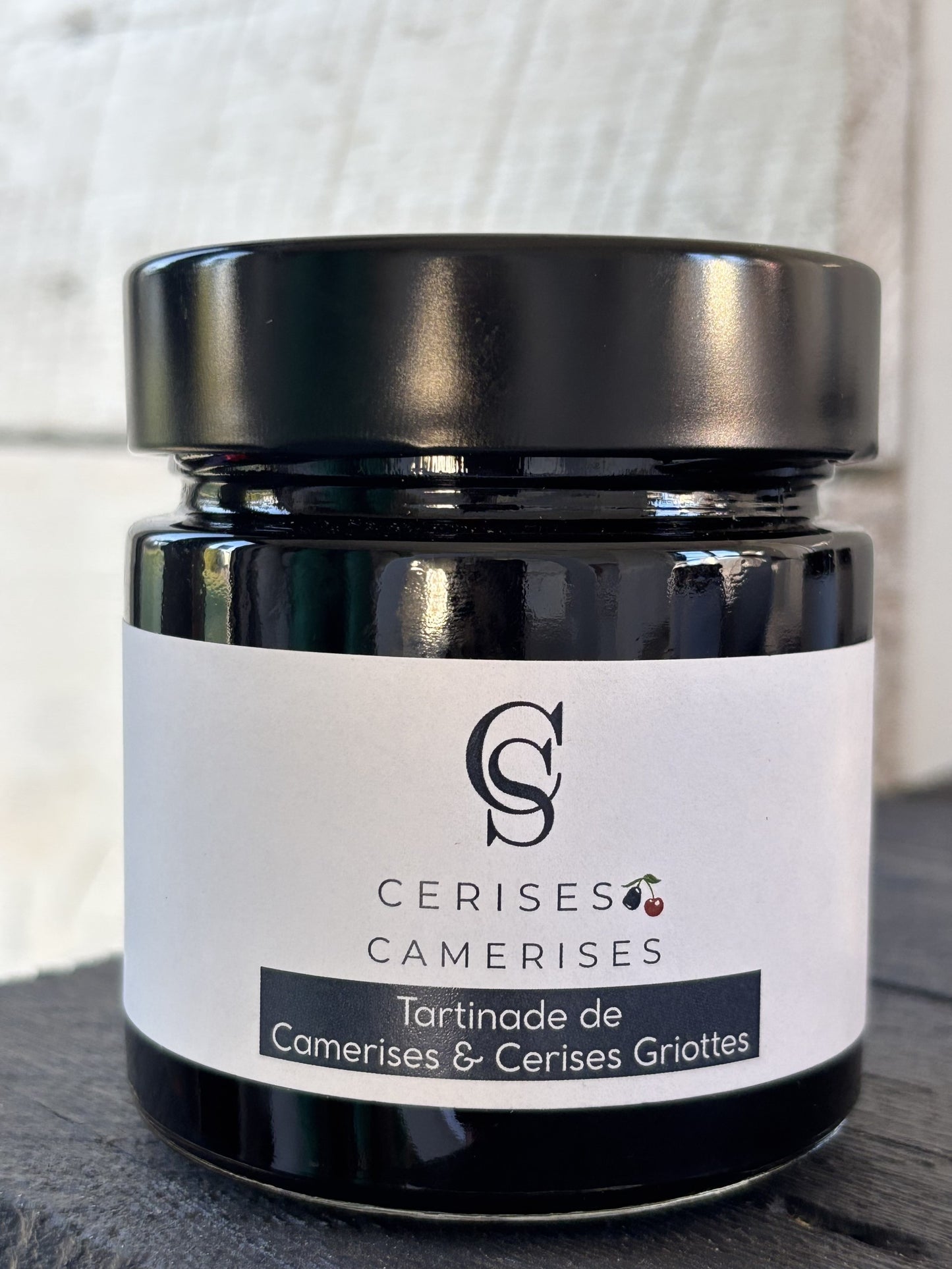 Tartinade de camerises et cerises griottes
